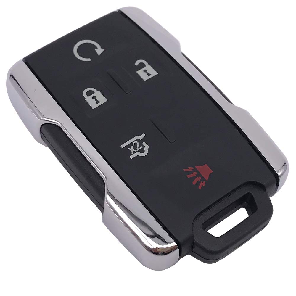 Smart Key Fob Shell Case Fits For Gmc Yukon Sierra 1500 Chevrolet Suburban Tahoe Keyless Entry Remote Control Car Key Fob Cover 