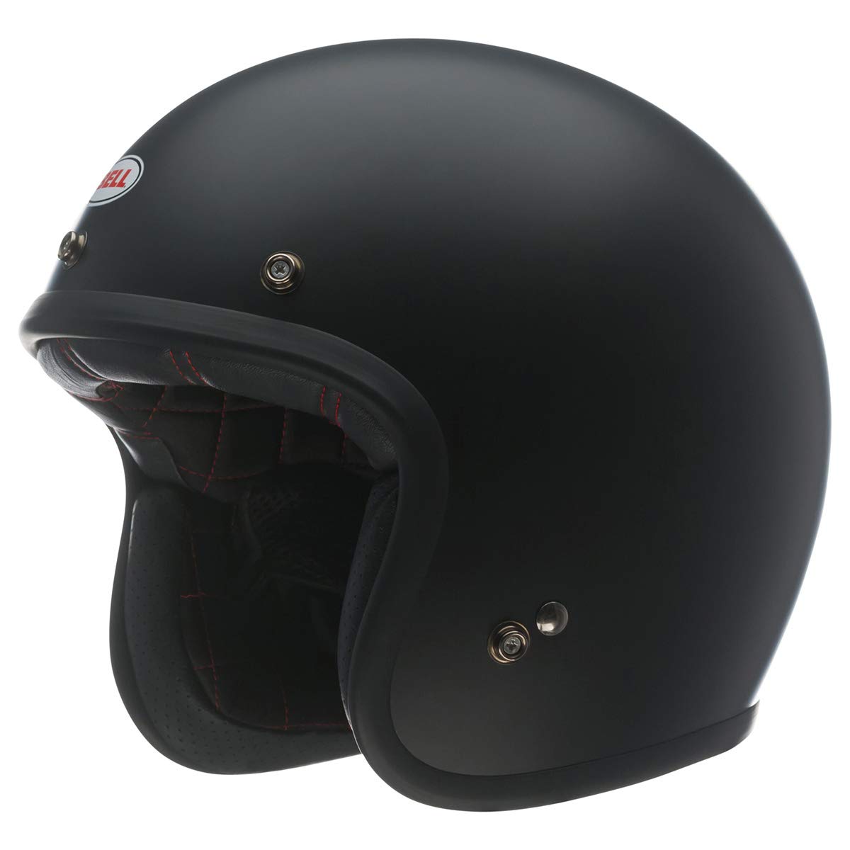 Bell Custom 500 Open-Face Motorcycle Helmet (Matte Black - X-Small)