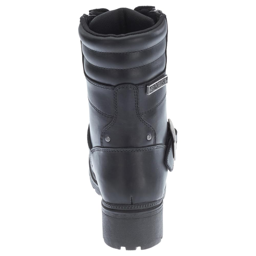 Harley-Davidson Footwear Women'S Talley Ridge Motorcycle Boot, Black, 10 M Us