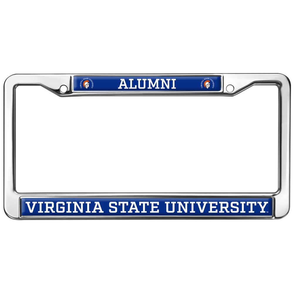 Virginia State University Alumni Full Size Standard License Plate Metal Frame
