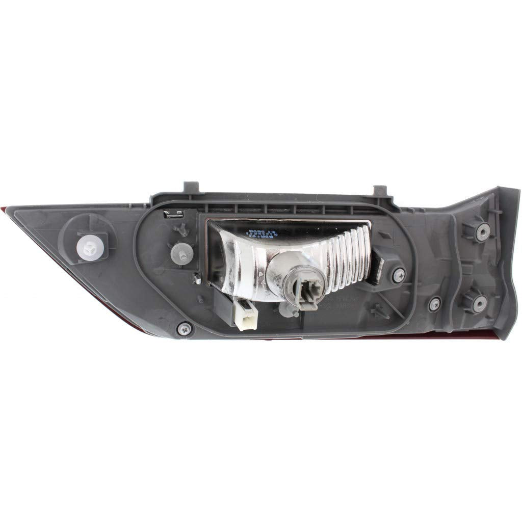 Karparts360: For 2017 2018 2019 Honda Cr-V Tail Light Inner Driver Side Led W/Bulbs Replaces Ho2802116 Capa Certified