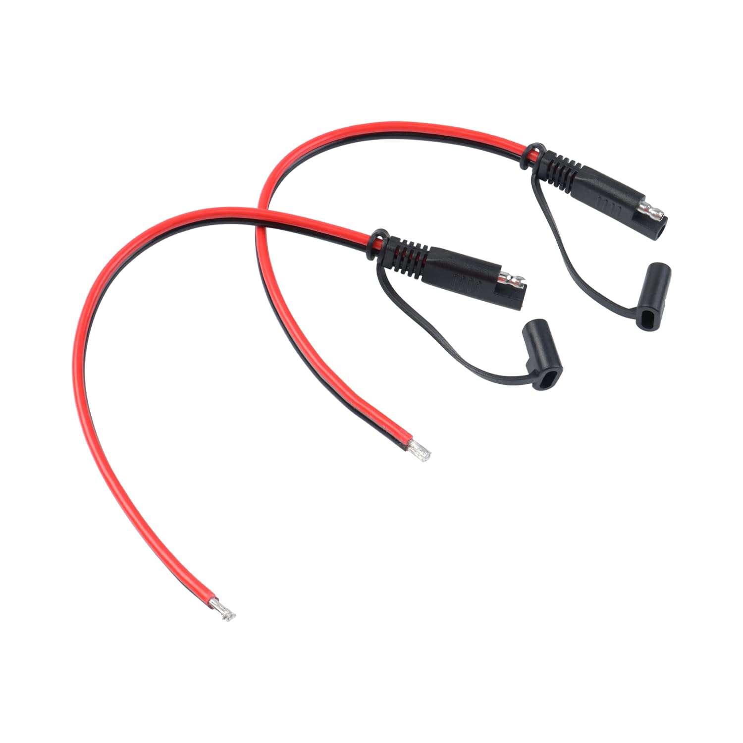 10Awg Sae Extension Cable Quick Disconnect Wire Harness Plug For Rv Trailer Trolling Motor Solar Panel Boat And More 2 Pack