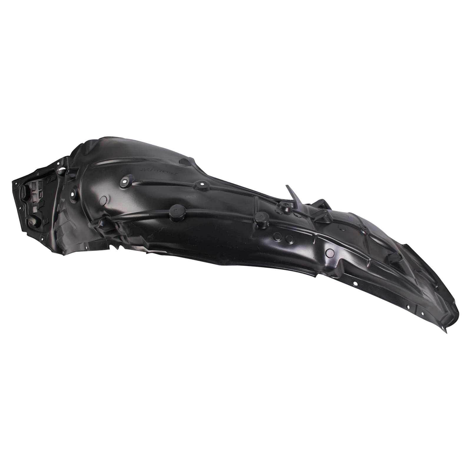 Trq Front Inner Fender Liner Set Compatible With 2019-2021 Honda Civic Ho1248186 Ho1249186