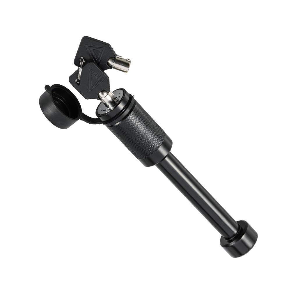 Maxxhaul 50232 5/8'' Dogbone Hitch Receiver Lock, 2'' & 2-1/2'' Receiver, Black