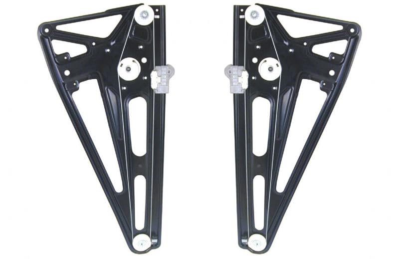 Trq Rear Power Window Regulator Set Compatible With 1995-2001 Bmw 740I 740Il 750Il