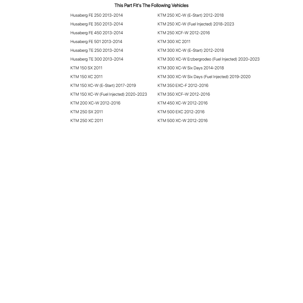 Acerbis Chain Slider Orange For Ktm 150 Sx 2011