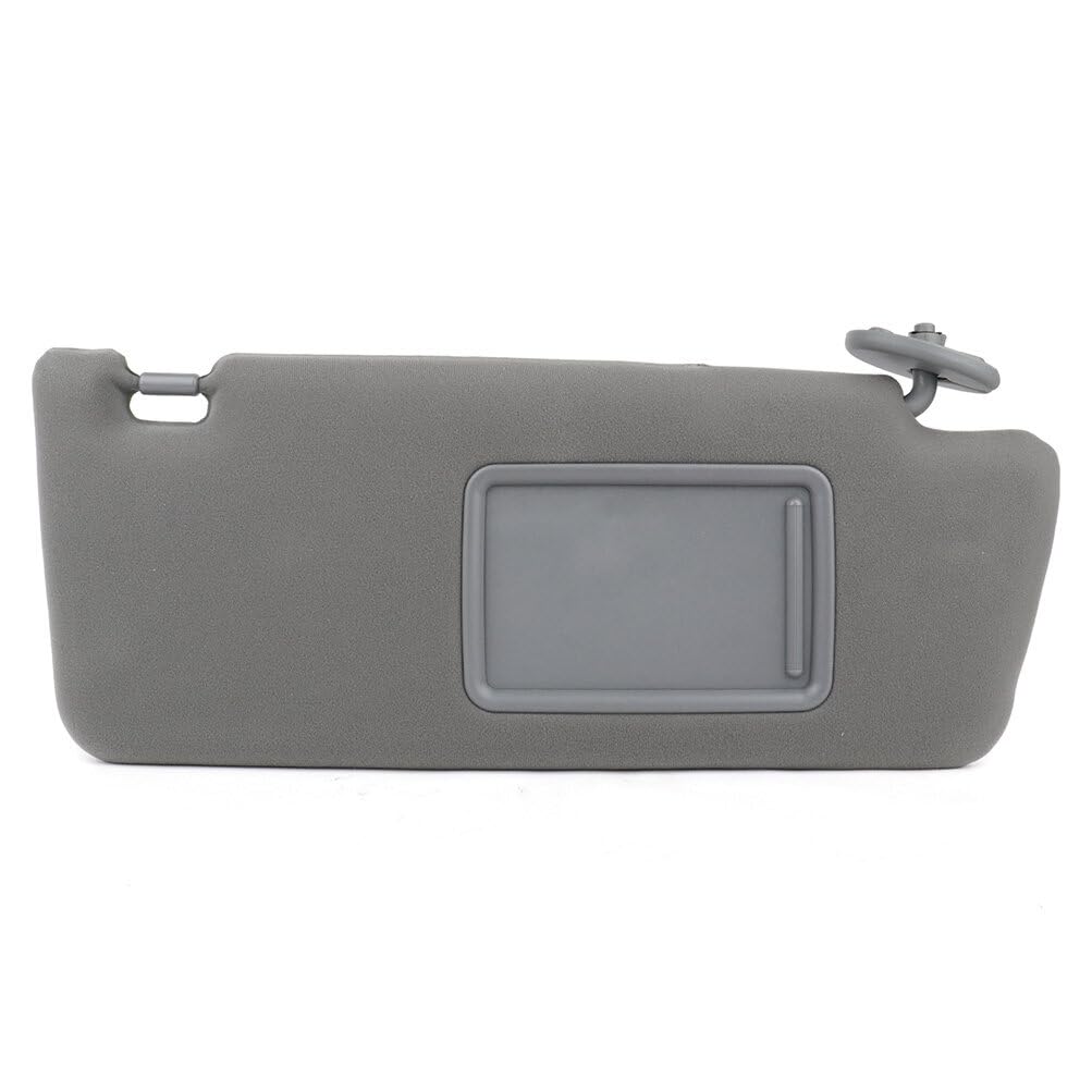Scitoo Grey Right Passenger Side Sun Visor Compatible For Toyota For Tacoma 2005-2014, Car Sun Visor Without Sunroof Without Lig