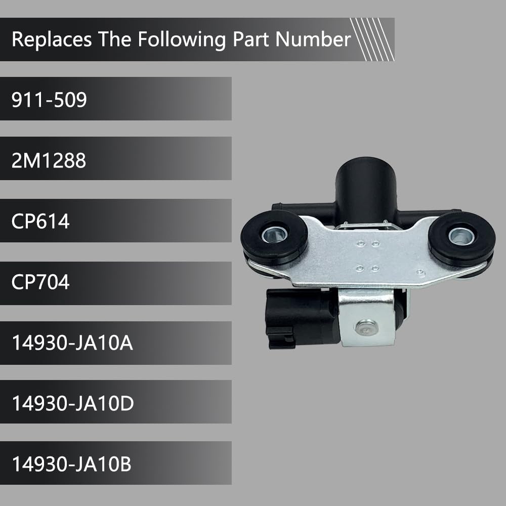 911-509 Vapor Canister Purge Solenoid Valve Compatible with Nissan Altima GT-R Maxima Murano NP300 Pathfinder Quest Rogue Sentra