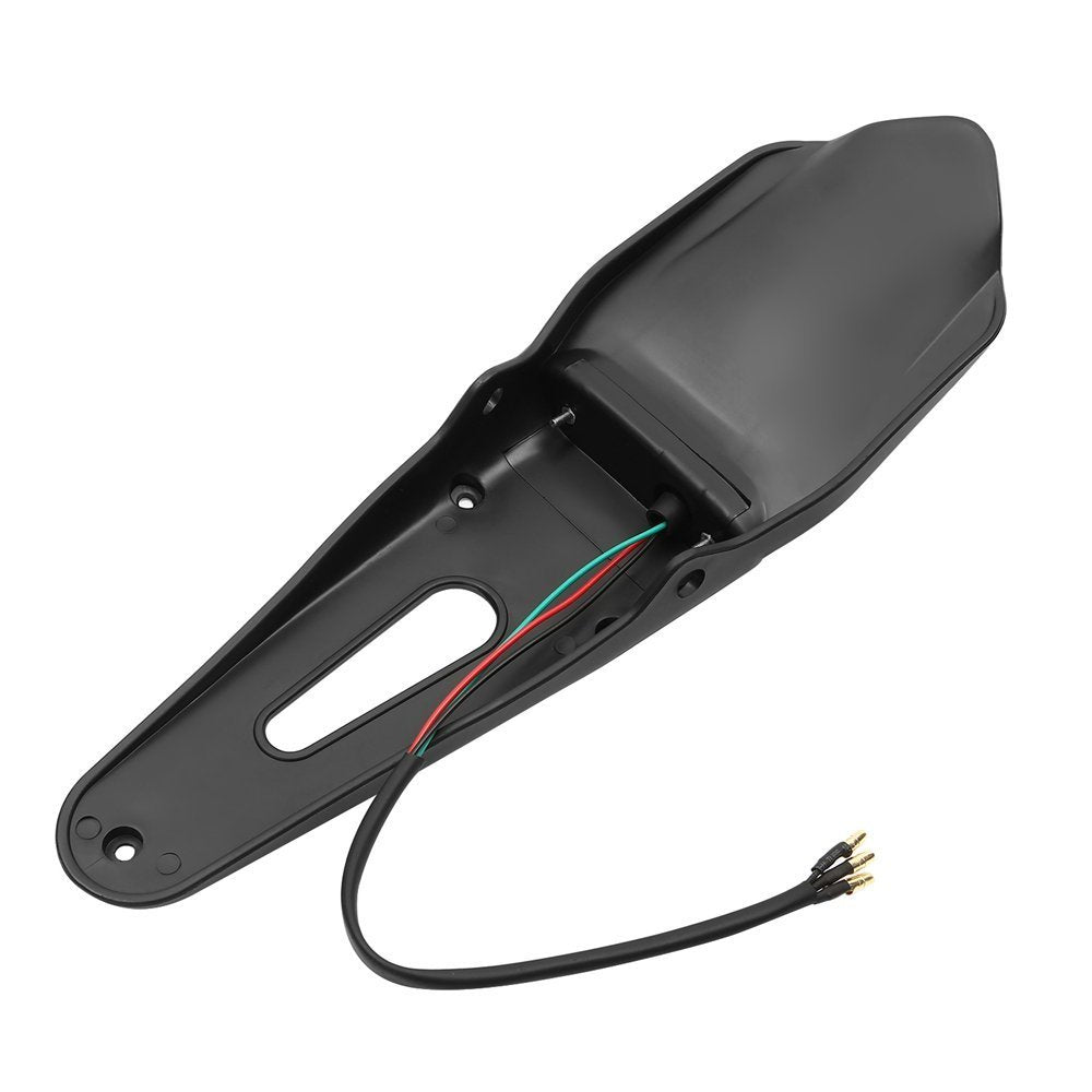 Taswk Rear Fender Led Brake Red Tail Light For Sharks Dirt Bike Motocross Xr Crf Klx Enduro Exc