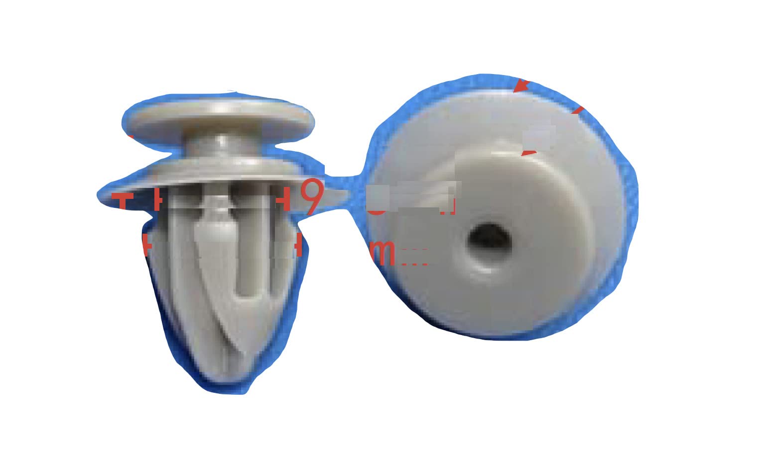 Autobahn88 Retainer Clip For Fender Flare, Compatible With Mazda 13-15 Cx-5 (Oem: Kd5351W24) (Pack Of 20)