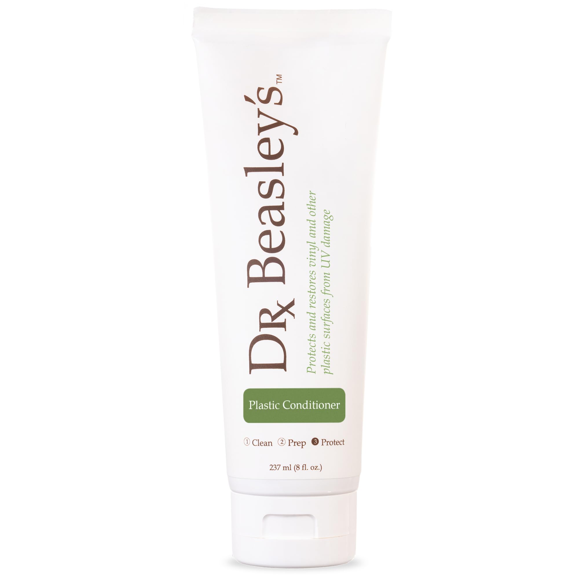 Dr. Beasley'S Plastic Conditioner - 8 Oz., Restores Color And Moisture, Shields Against Uv Damage, Works On Any Interior Plastic