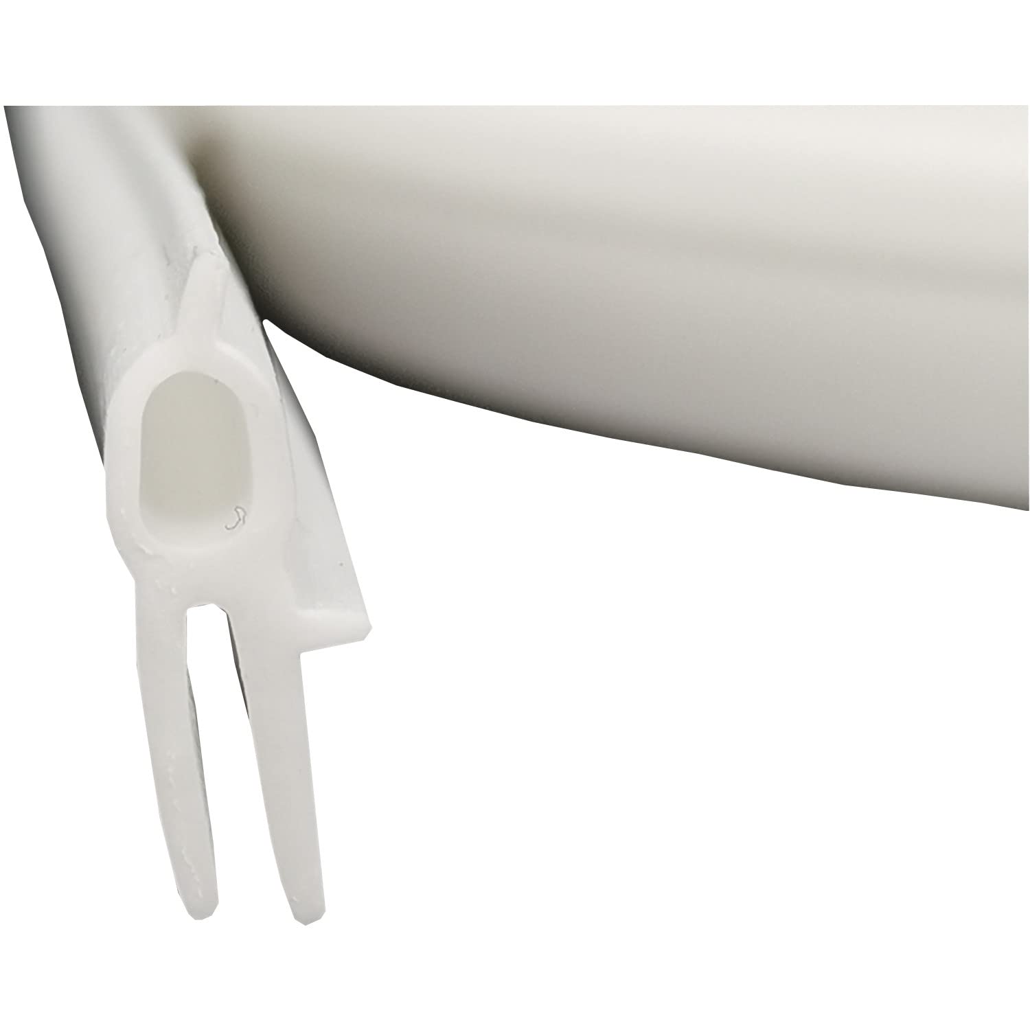 Zrnidiyr Rv Roof Vent Seal Rv Seal Replacement For Roof Vents Roof Vent Lid Replacement Gasket Whiteseal/White Gule (51'' With G