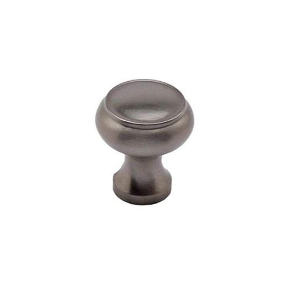 Berenson Forte Mushroom Cabinet Knob, 31mm Diameter, Brushed Nickel