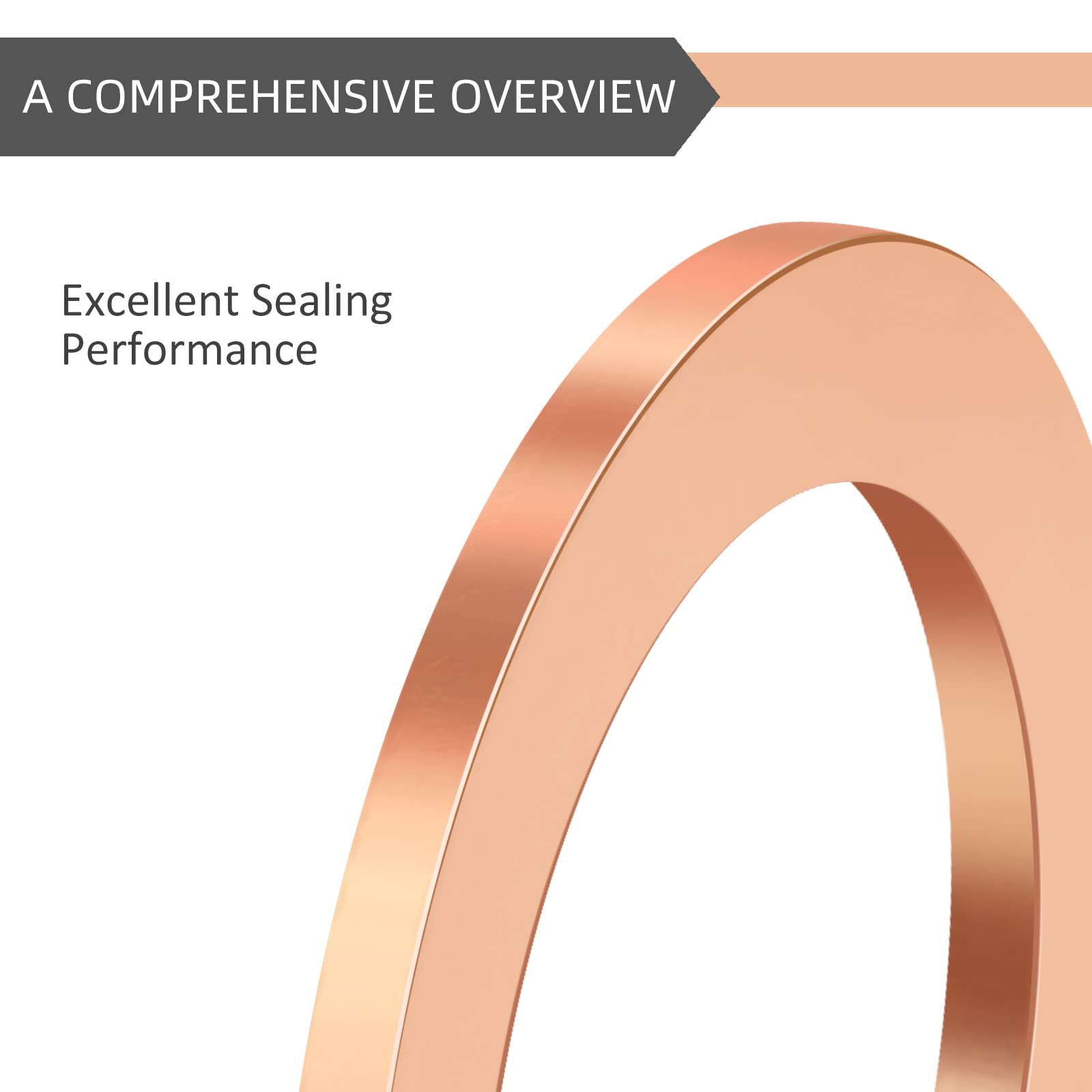 Deefill (20Pcs) M12 (12 * 18 * 1.5) Oil Drain Plug Red Copper Gaskets Crush Washers Seal Ring Replacement For Select Models Dfl-