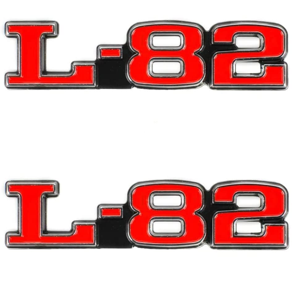 C3 Corvette 7579 L82 Hood Emblems Official GM Restoration Emblem Both Sides FITS: 7579 CORVETTES