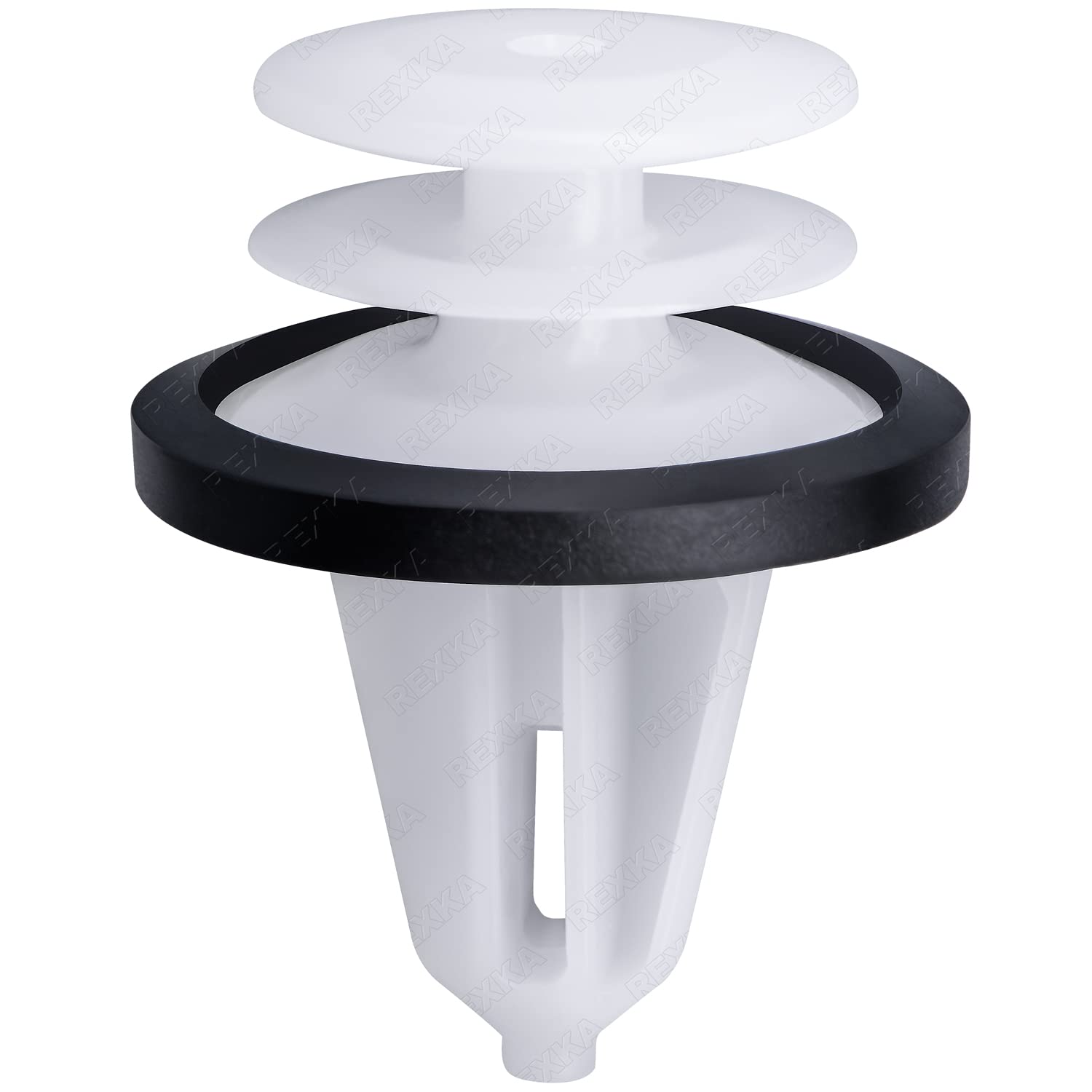 Rexka 50Pcs Door Trim Panel Retainer Clip For Ford W713297-S300 C-Max Edge Escape Explorer F-150 Mustang Focus Flex Fusion Tauru