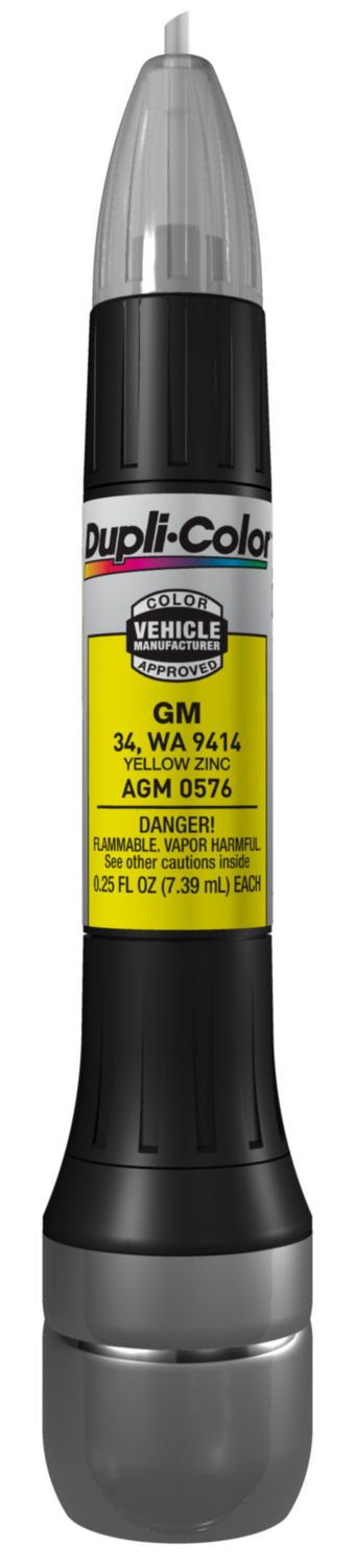 Dupli-Color Agm0576 Scratch Fix All-In-1 Exact-Match Automotive Touch-Up Paint - General Motors Yellow - 0.25 Oz. Paint Pen
