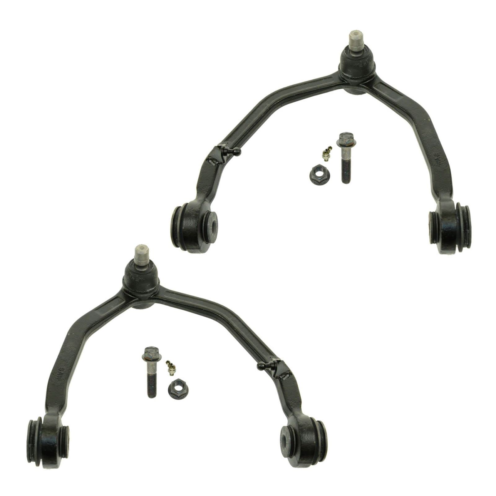 Trq Front Upper Control Arm With Ball Joint Set Compatible With 1993-1998 Lincoln Mark Viii