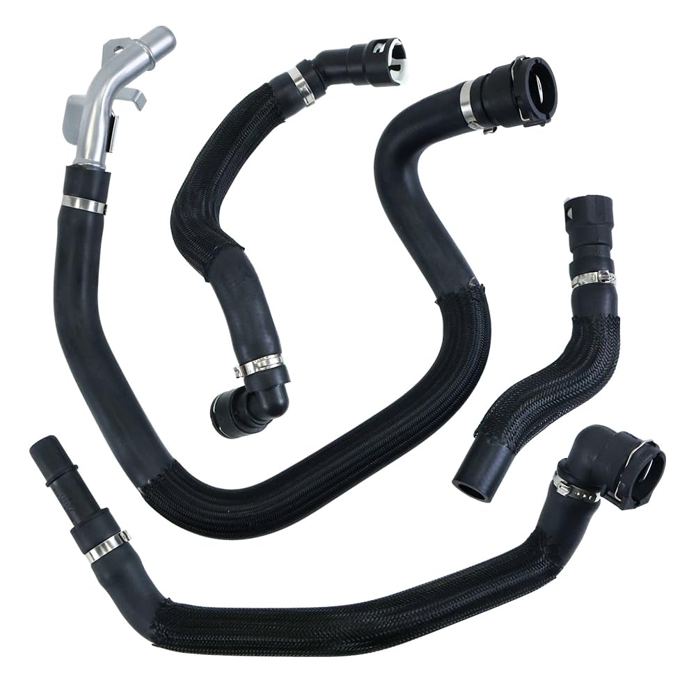 HVAC Heater Supply Return Hose Kit compatible with JEEP CHEROKEE 2.4L 2014-2018 Compatible with Chrysler 200 2015-2017 Replaces 