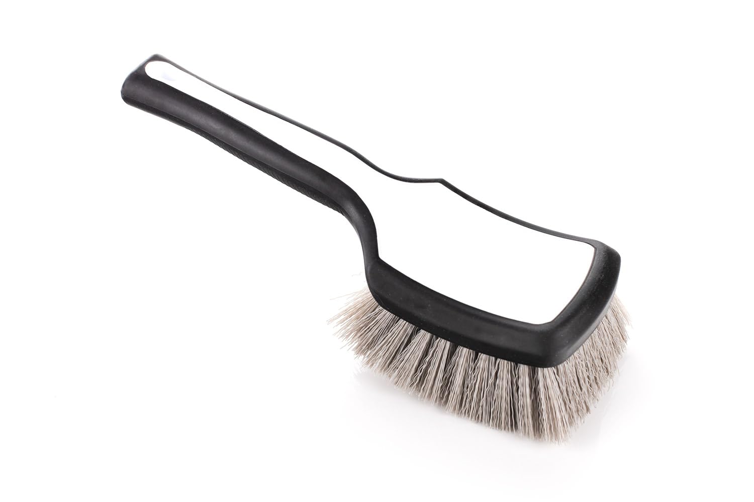 Detail Factory - Progrip Xl Tire Brush - Ergonomic Progrip Handle - Stiff Synthetic Bristles To Cut Through Grime - Black Ice