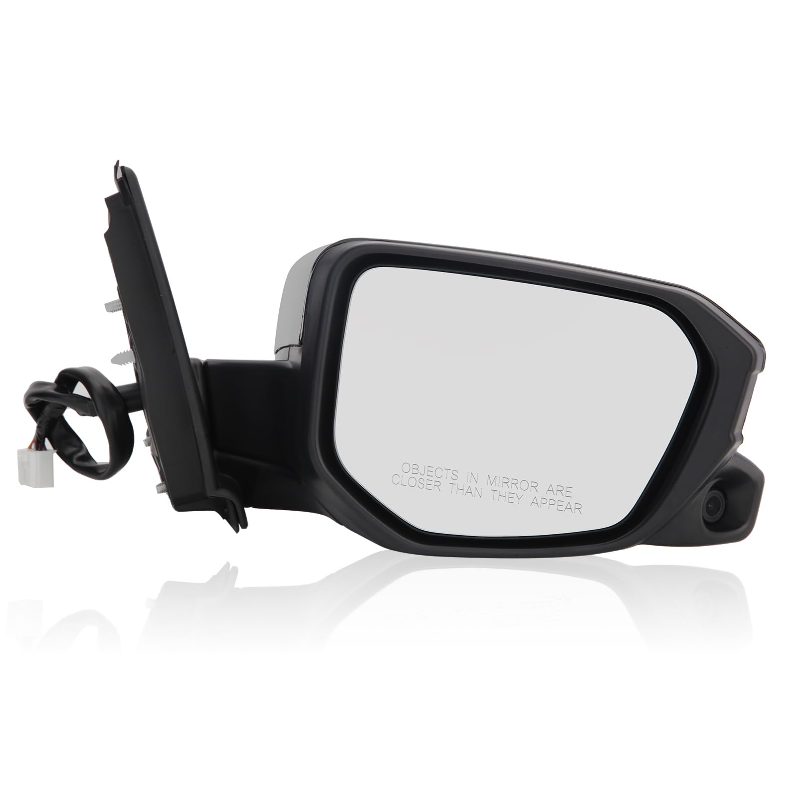 Passenger Side View Mirror Compatible With 2016-2021 Honda Civic Power Heated With Camera