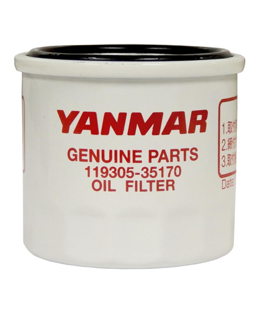Yanmar Oem Oil Filter Assy, D68Xl65, Part # 119305-35170
