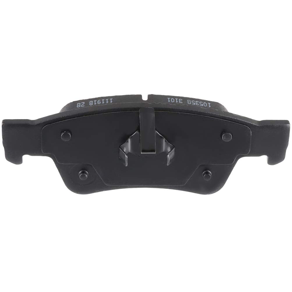 Cciyu D1629 D1498 Front & Rear Professional Ceramic Brake Pads Set Fit For 2017-2018 For Dodge For Durango,2017-2019 For Jeep Gr