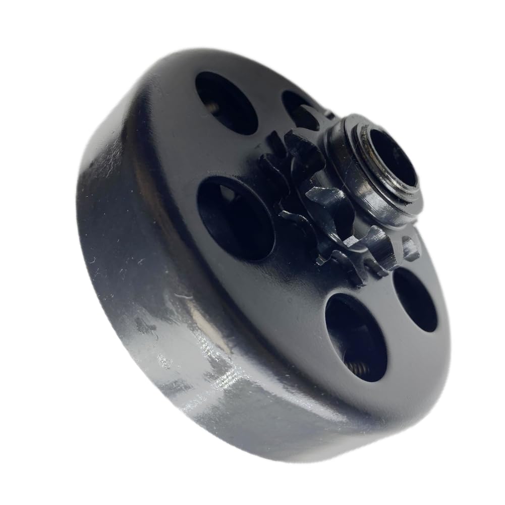Qymoto 10 Tooth Clutch 16Mm Bore 10T Fit For Oem Size Coleman Ct200U Ct200U-Ex Axis 200 Centrifugal Mini Bike Clutch (Not Fit 3/4' Or 5/8' Bore Shaft Ct200U)