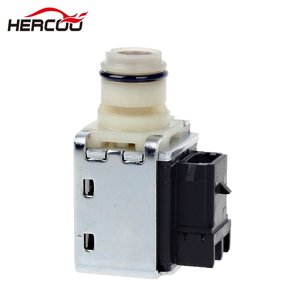 Hercoo 4L60E Shift Transmission Solenoid Valve A&B With Filter Gasket Kit Compatible With 1998-Up Gm Chevrolet Buick Pontiac Trucks