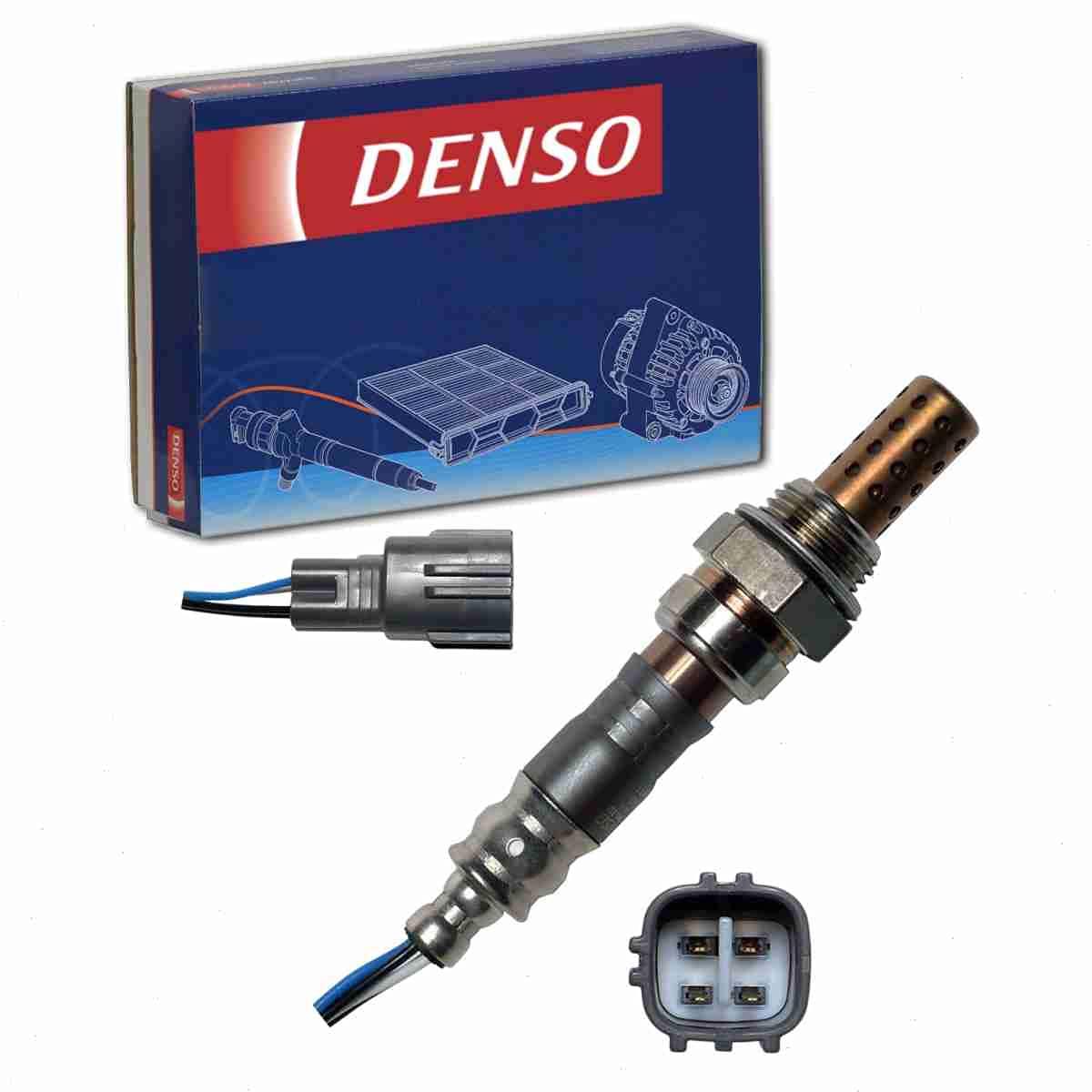 DENSO Downstream Oxygen Sensor compatible with Toyota 4Runner 3.4L V6 2001-2002