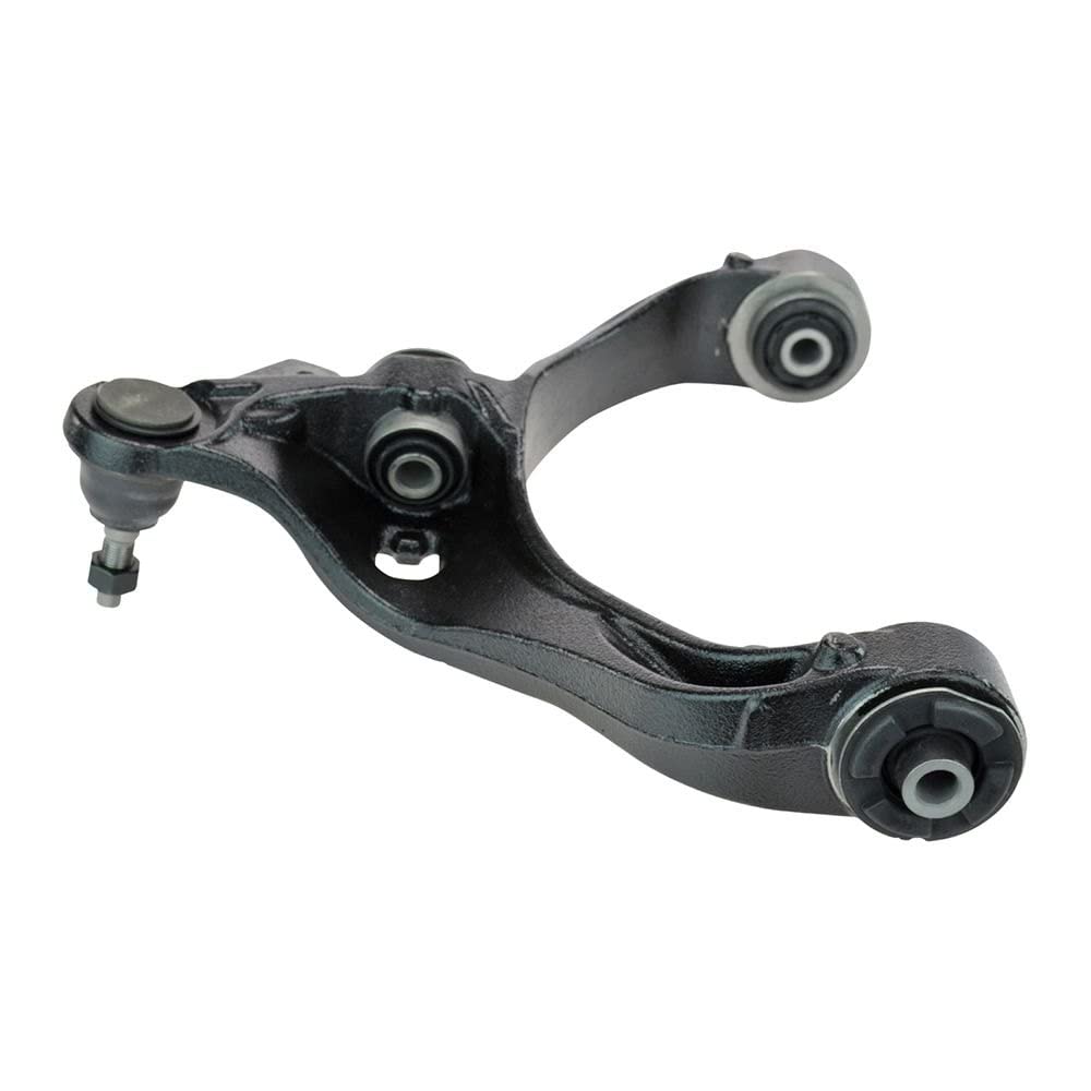 TRQ Front Upper & Lower Control Arm with Ball Joint Set Compatible with 2005-2010 Dodge Dakota 2006-2009 Mitsubishi Raider 2011
