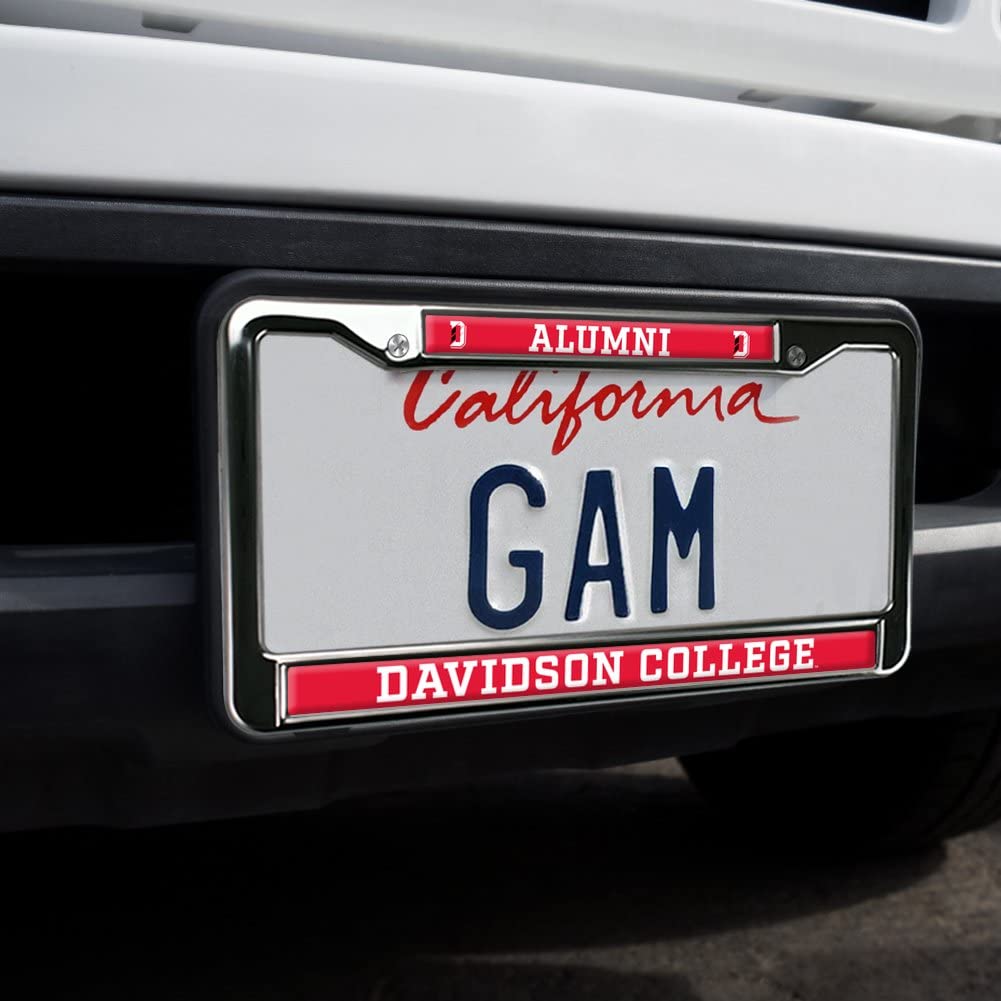 GRAPHICS & MORE Davidson College Alumni Metal License Plate Frame - Full Size, One Size