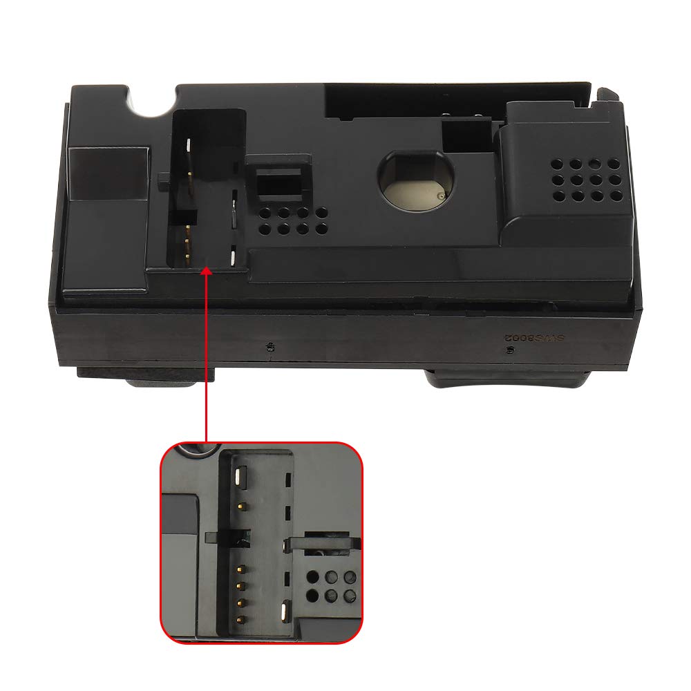 Driver Side Power Window Master Switch fits for Chevy for GMC K1500 C1500 2500 3500 Blazer S10 Tahoe & Yukon 1995-2005 15151356,