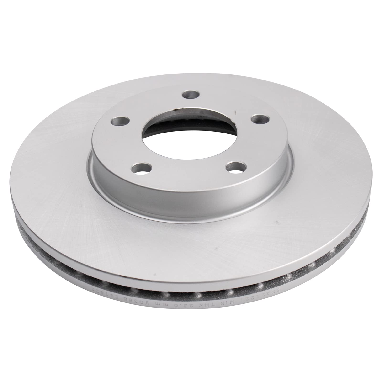 Trq Front Brake Pad & Rotor Kit Brake Pads Brake Rotor Ceramic Compatible With 2011-2014 Nissan Leaf 2013-2021 Nv200