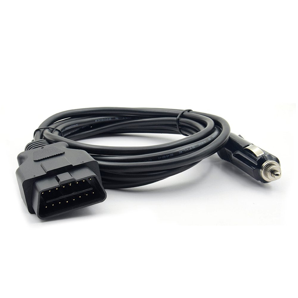 Vstm Obd Ii Vehicle Ecu Emergency Power Supply Cable Memory Saver (3Meter) With Alligator Clip-On 12V Car Battery Cigarette Ligh