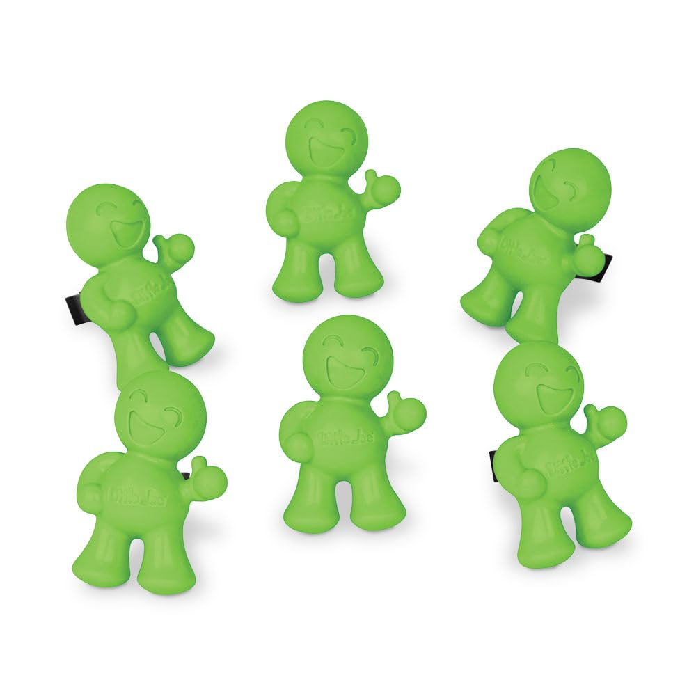 Little Joe 96416-6Pk Green Apple Scent Car Air Freshener A/C Vent Clip Uses Alcohol-Free Fragrance Oil Is Non-Hazardous And Non-