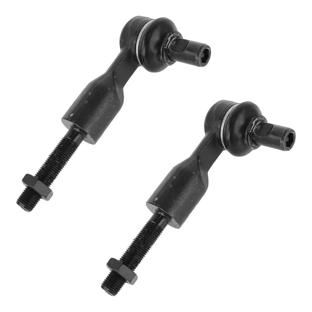 TRQ Tie Rod End Outer Pair Kit Set of 2 Suspension For Volkswagen Audi