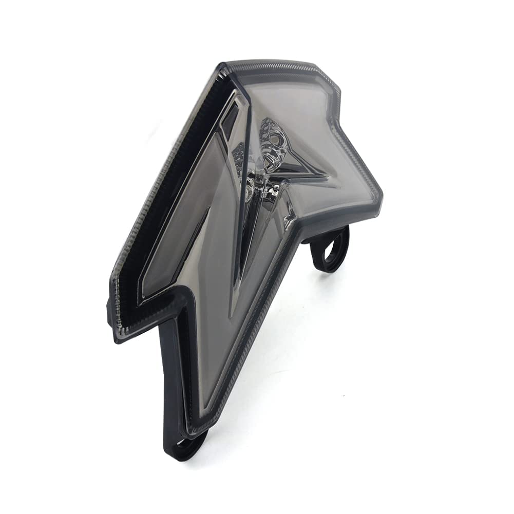 Mfc Pro Integrated Led Turn Signal Tail Light For 2013-2024 Kawasaki Z125 Pro / 2013-2016 Ninja Zx-6R 636 Z800 (Smoke)