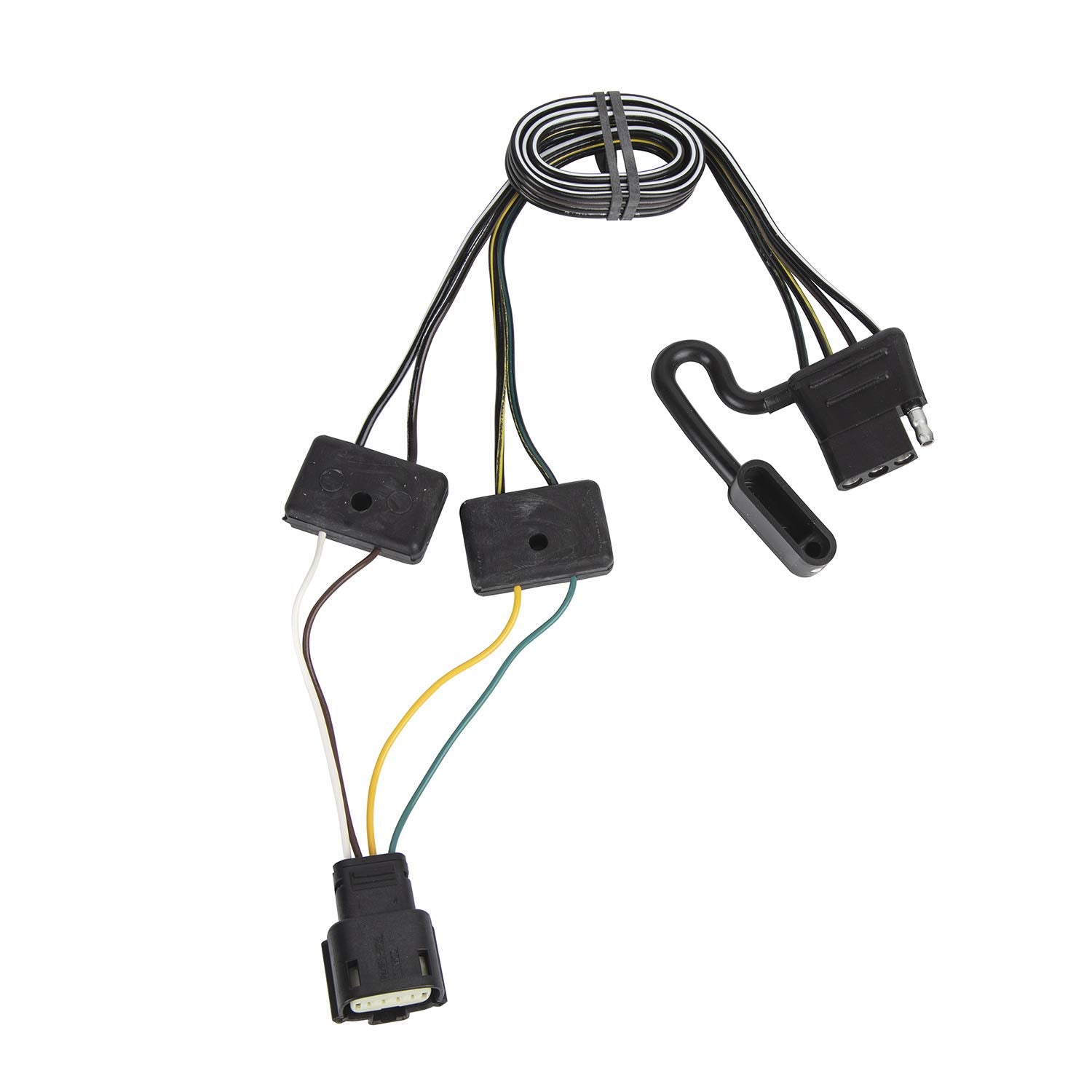 Tekonsha T-One® T-Connector Harness, 4-Way Flat, Compatible With Select Cadillac Xt4