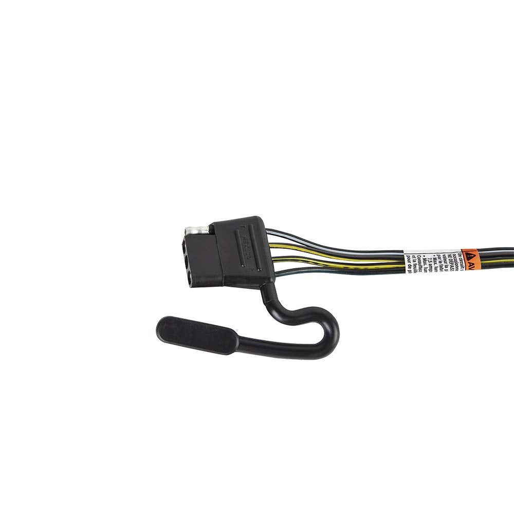 Tekonsha T-One T-Connector Harness, 4-Way Flat, Compatible With Select Cadillac Xt4