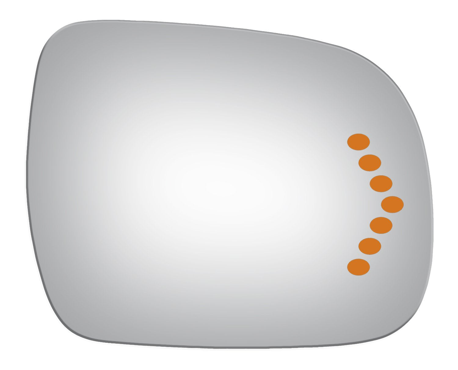 Burco 5656S Redi-Cut Right Side Mirror Glass w/Signal for 05-07 Toyota Sienna