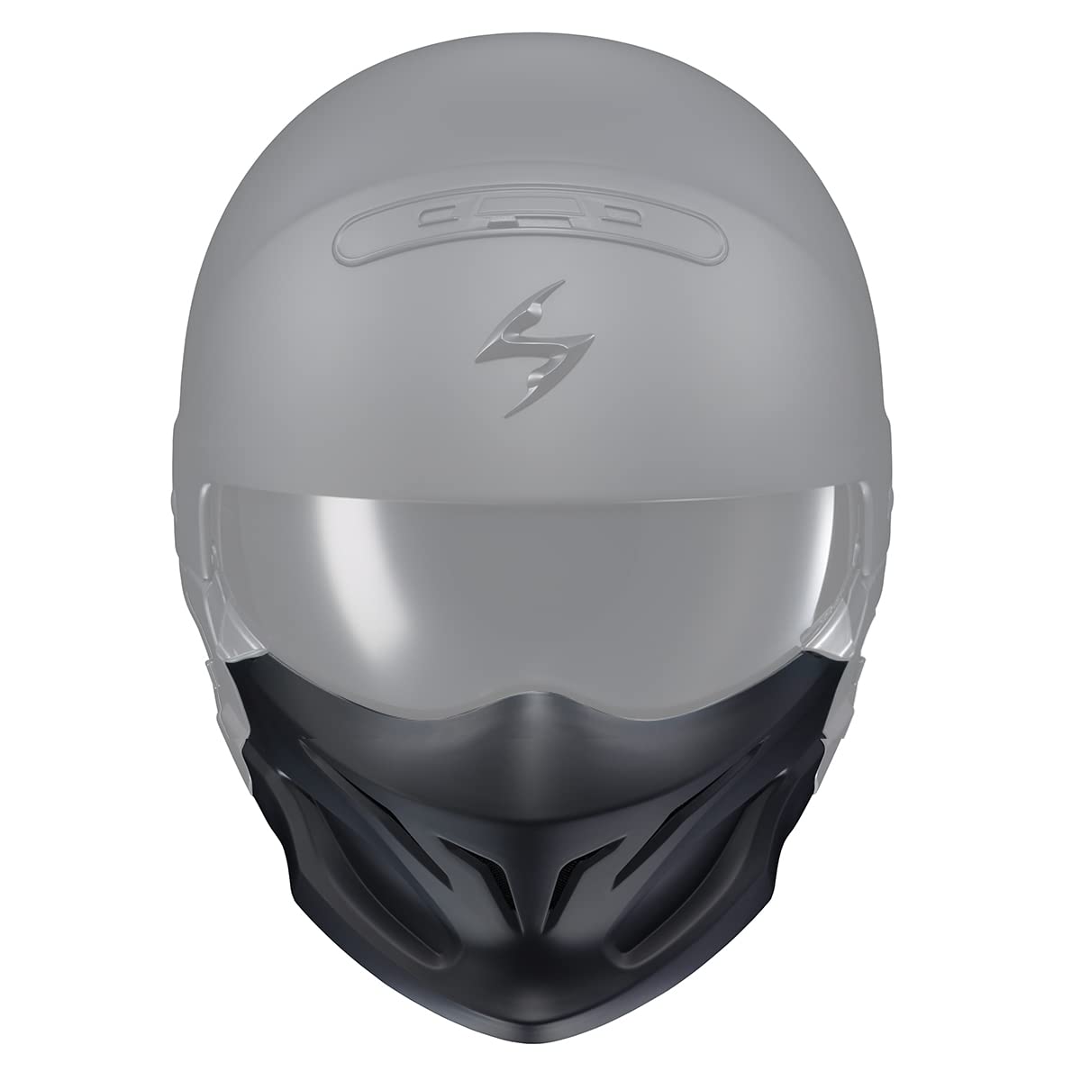 Scorpionexo Covert Optional Replacement Chin Cover For Covert Helmets (Matte Black)
