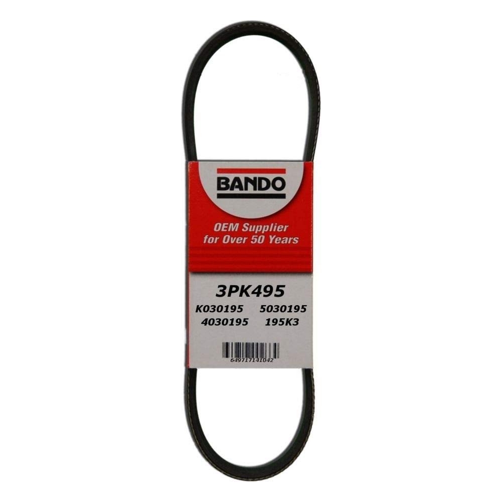Bando USA 3PK495 OEM Quality Serpentine Belt