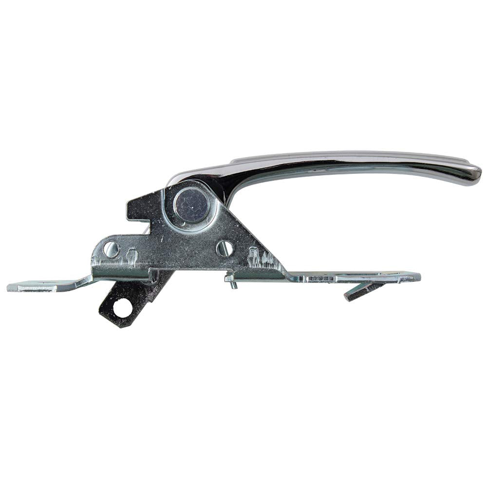 AutoandArt Brock Replacement Drivers Front Inside Interior Chrome Door Handle Compatible with 75-96 GM Various Models 20456979 20610477