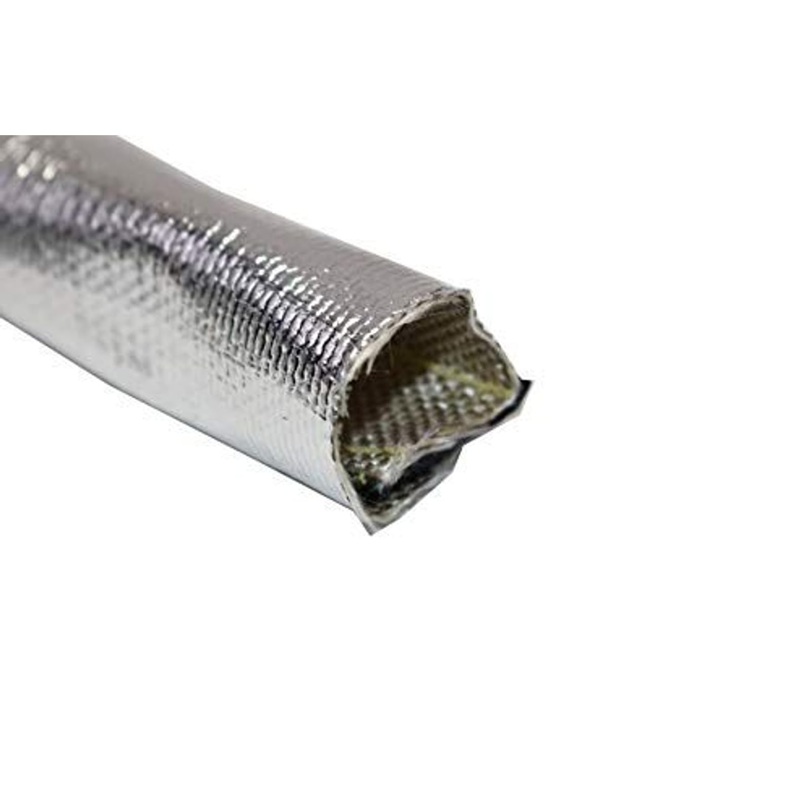 A-Team Performance - Heat Shroud Aluminized Sleeving For Ultimate Protection Barrier With Hook And Loop Closure - 1' X 36' (3Ft)
