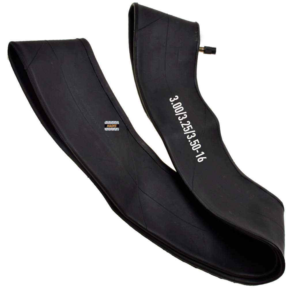 HIAORS 3.00-16 3.25/3.50-16 Motorcycle Inner Tube With Straight Valve Stem for 90/100-16 100/80-16 100/90-16 50cc 90cc 110cc Pit