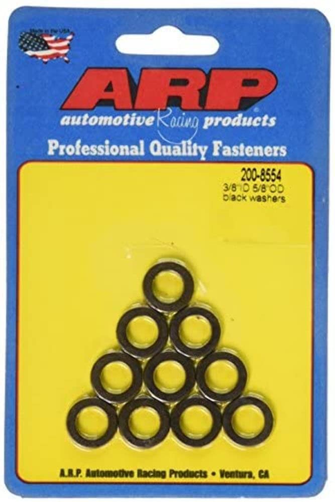 Arp 200-8554 3/8Id 5/8Od Black Washers
