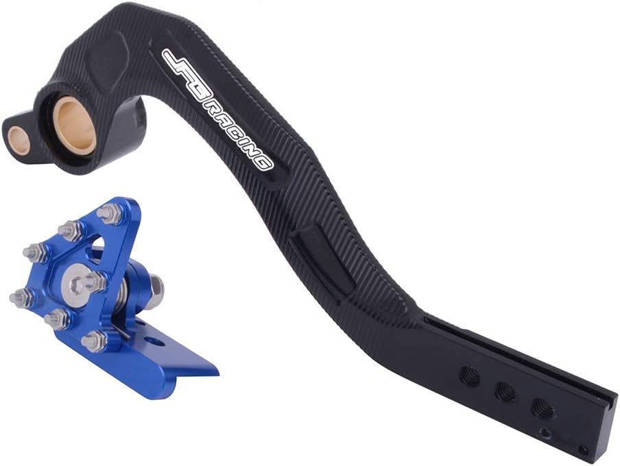 Jfg Racing Dirt Bike Rear Brake Foot Pedal Lever,Cnc Motorcycle Brake Lever For Yz450F 2010-2022/Yz450Fx 2016-2023/Wr450F 2012-2023 - Blue