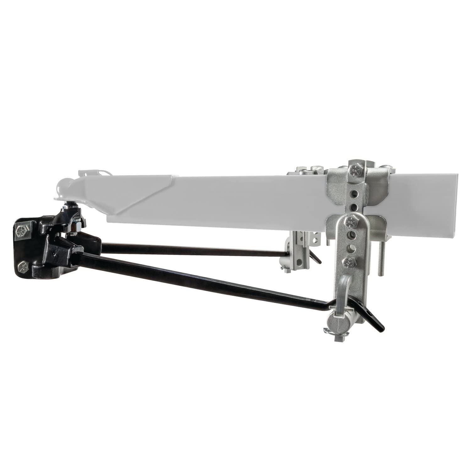 Reese 66093 Weight Distribution Hitch With Active Sway Control, 10,000 Lbs. Capacity, Black