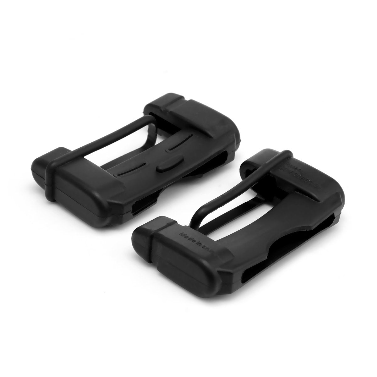 Aozbz Car Safety Belt Buckle Covers, 2Pcs Universal Seat Belt Clips Cover, Anti-Scratch Silicon Seat Belt Buckle Protector, Car